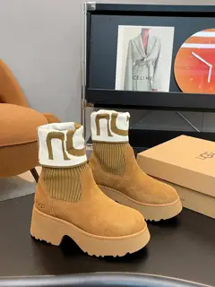 UGG new upgraded Martin Unique wool Warm design Upper