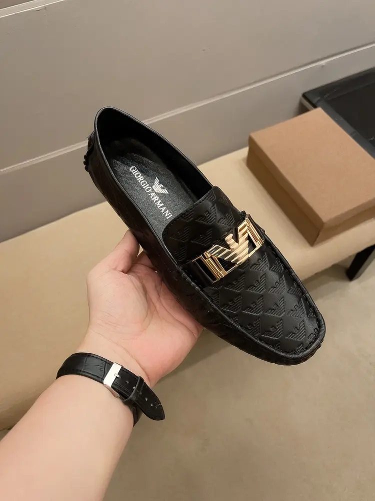 Armani loafers are of counter quality