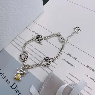 Dior bracelet couple style