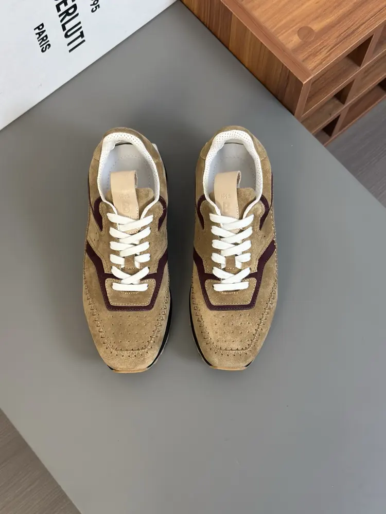 Berluti men’s shoes are handmade. This unique and modern shoe breaks the rules. It uses