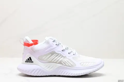 Adidas AlphaBOUNCE M Alpha high elastic horse brand shark gill pattern outsole leisure B43685