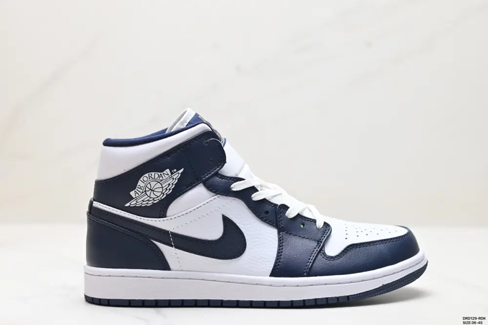 NIKE Air Jordan 1 Retro Mid AJ1 Jordan Generation Mid-top Classic Retro Culture Leisure DV0991-101