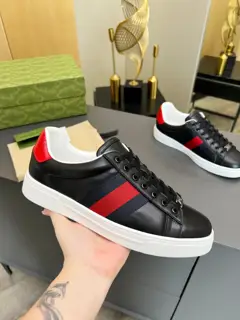 GUCCI white shoes