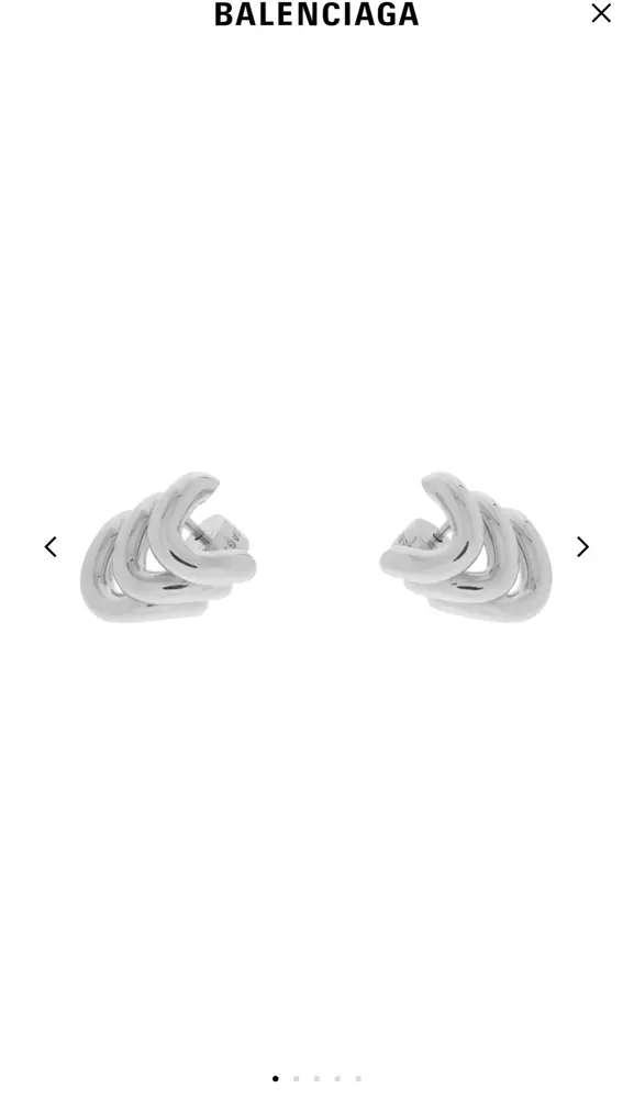 Balenciaga earrings