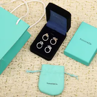 Tiffany’s new rattan hoop earrings