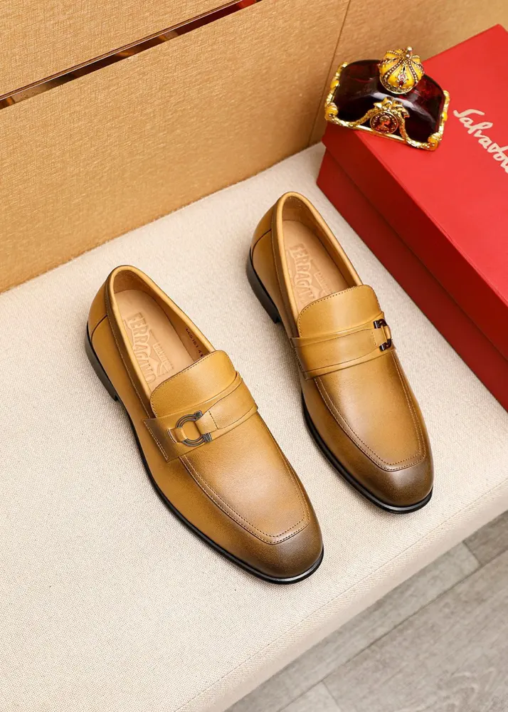 Salvatore Ferragamo casual leather shoes