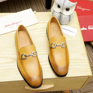 Salvatore Ferragamo men’s casual slip-on shoes Official original 1:1 mold