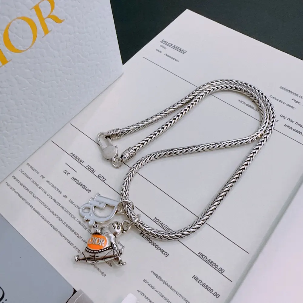 Dior necklace Original goods New models from the counter