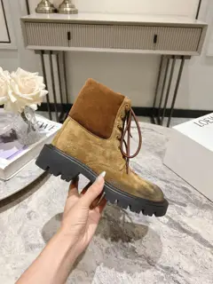Loewe 2024ss lace-up Martin boots