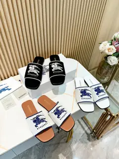 Burberry launched a new style of slippers in 2024