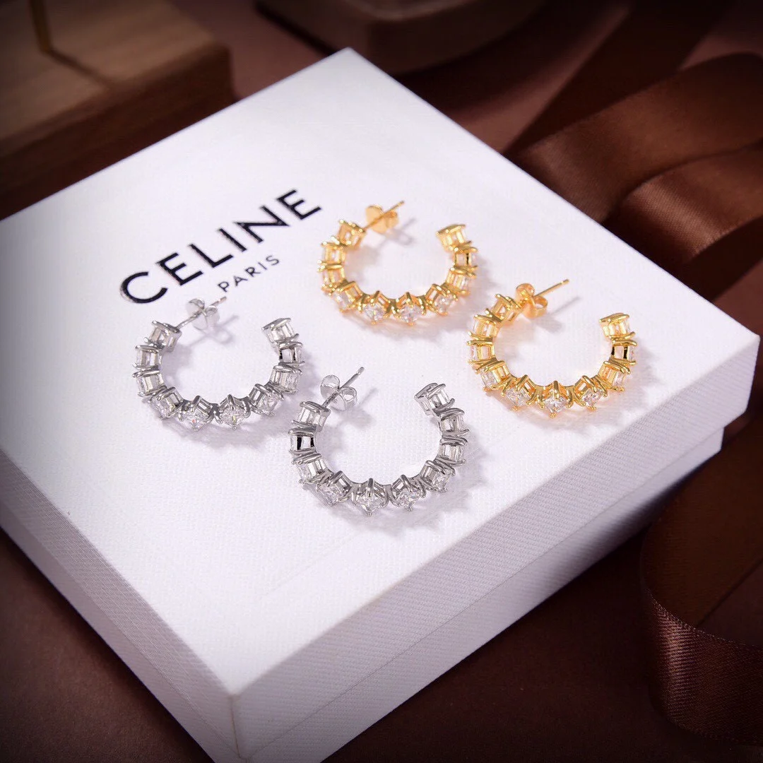 Celine star earrings