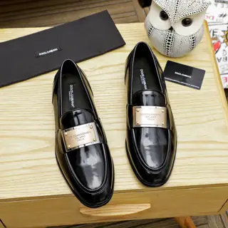Dolce & Gabbana casual slip-on shoes Official website original 1:1 mold