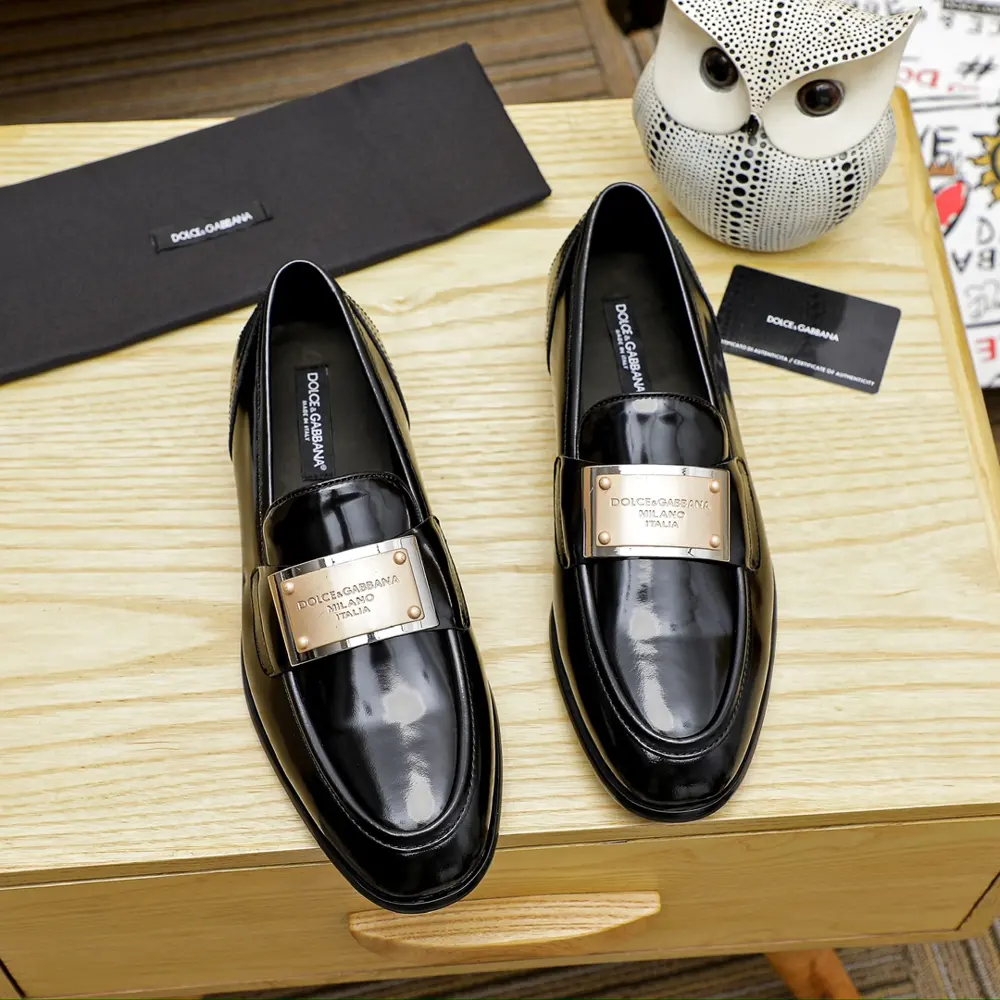 Dolce & Gabbana casual slip-on shoes Official website original 1:1 mold