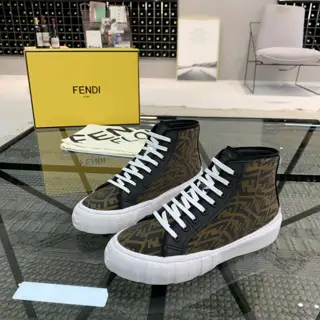 Fendi Little Monster men’s high top popular counter new style original configuration