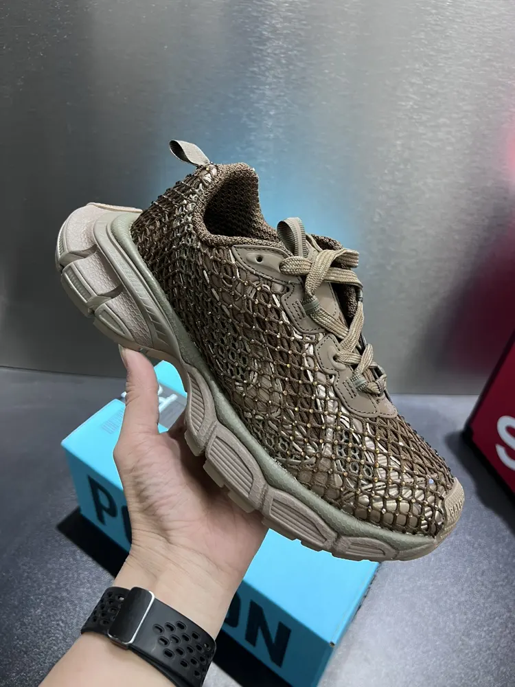 Balenciaga 10th Generation Mesh Lace-up Low-top Retro Daddy Shoes