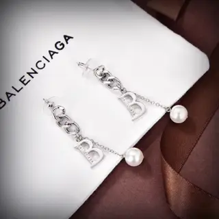 Balenciaga square diamond earrings