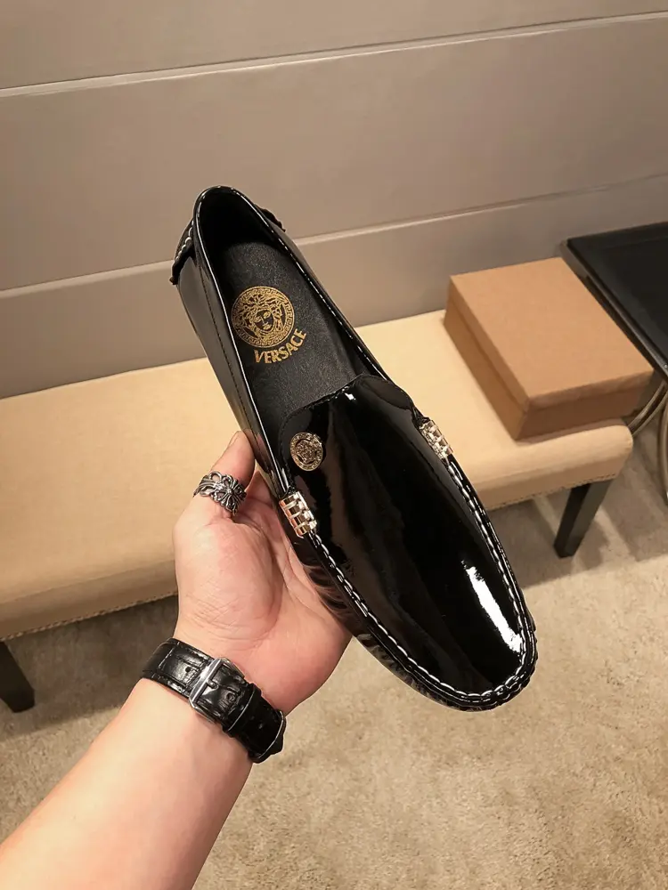 Versace men’s four-season casual business loafers