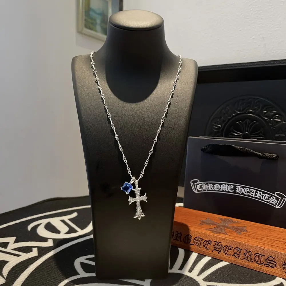 Chrome Hearts classic retro twisted necklace