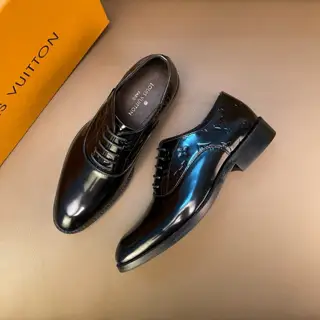 Louis Vuitton business style leather shoes