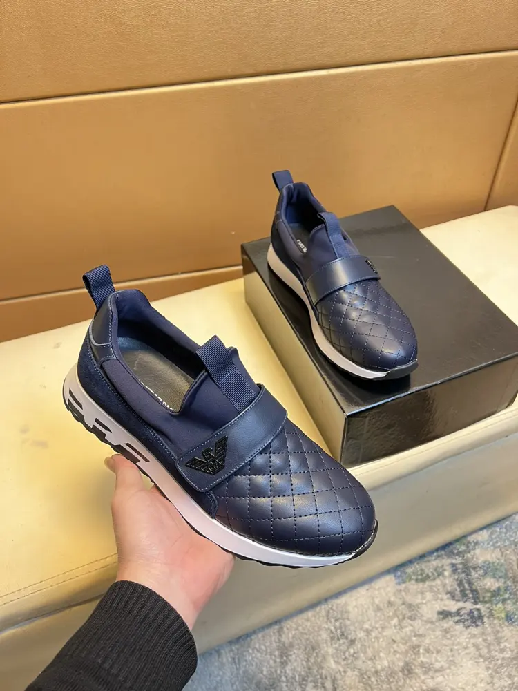 Armani sneakers. A must-have casual shoe for trendy men Original brand imported from Italy