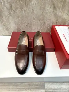Salvatore Ferragamo men’s leather shoes