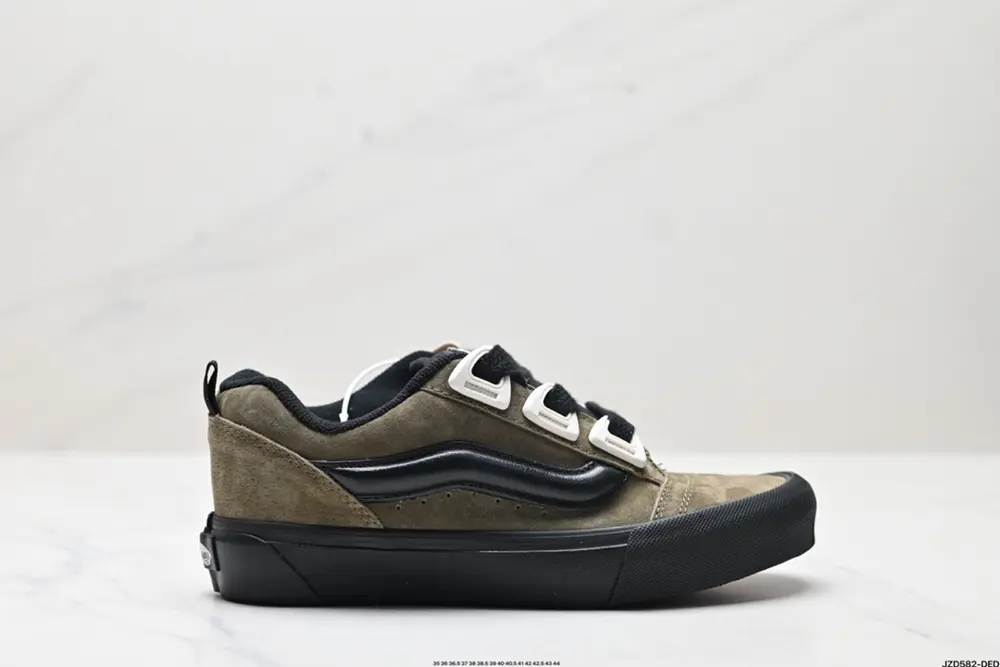 Vans Knu-Skool Dr suede wear-resistant low-top sneakers