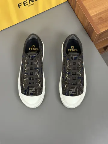 Fendi Match men’s lace-up sneakers