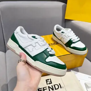 Fendi Match series thick-soled retro sports skateboard shoes 1:1 top quality