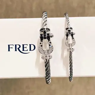 FRED gradient panda color matching full diamond