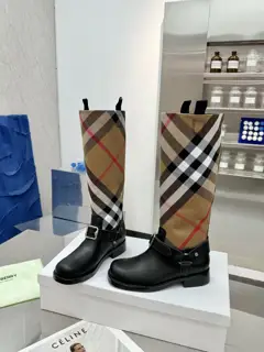 BURBERRY knight boots style uppers