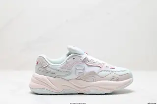 FILA FUSION Flash Retro Trend Non-slip Wear-resistant Low-top Casual Running Shoes T12W331103AWP