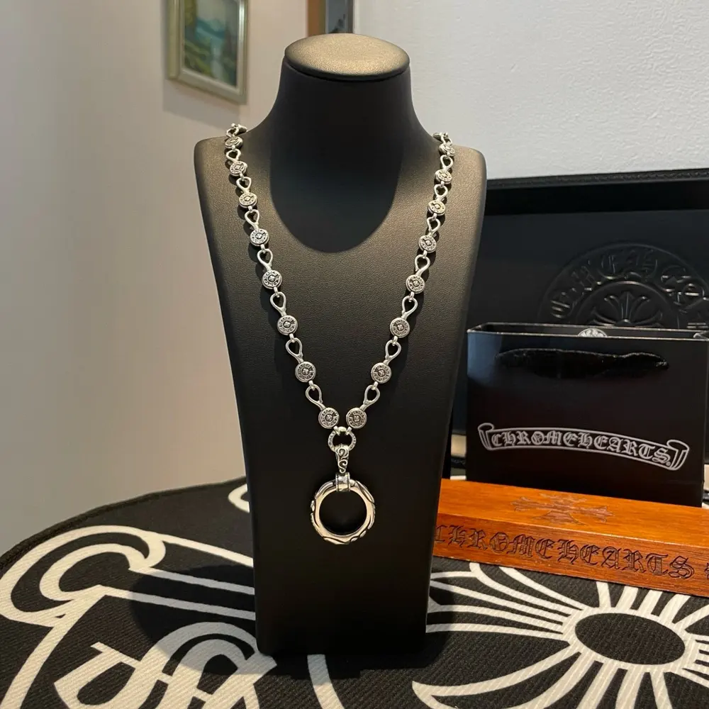 Chrome Hearts classic gold necklace