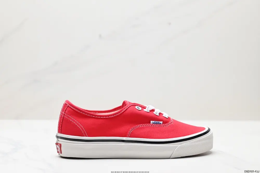 Vans 44DX Classic Annaheim Low-top Vulcanized Half-slip Skateboard Shoes Retro AUT High-end