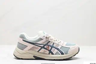 Asics/Asics breathable mesh upper with some synthetic leather material