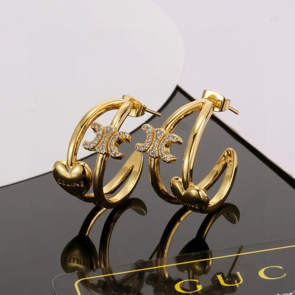 Celine Triumph Earrings
