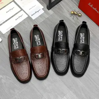 Salvatore Ferragamo business slip-on shoes
