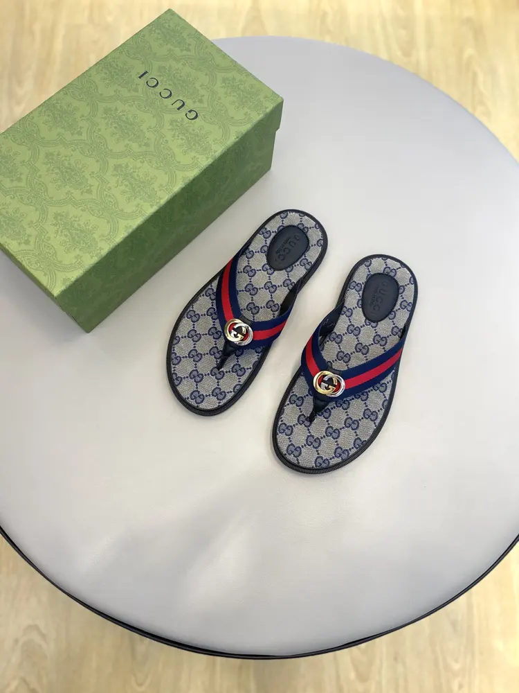 Gucci high-end men’s summer slippers