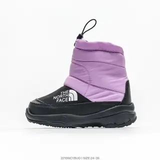 The North Face high-top children’s snow boots