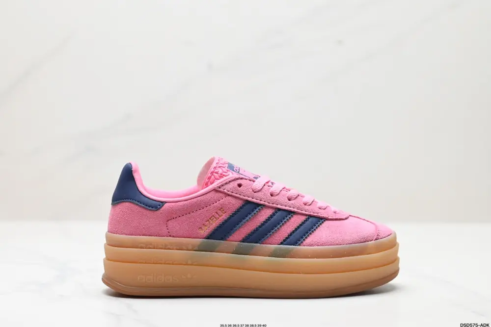 Adidas Gazelle Bold W low-top retro versatile casual sports sneakers IE0428