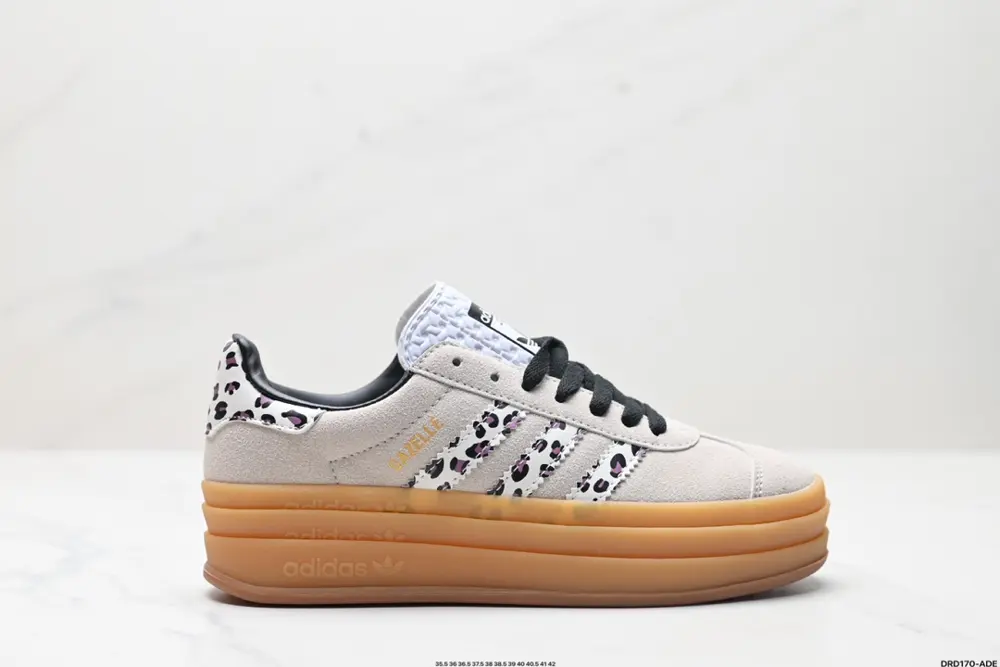 Adidas Gazelle Bold W low-top retro versatile casual sports shoes IG4391