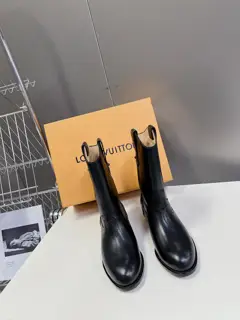 Louis Vuitton autumn and winter new western cowboy boots