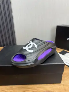 Chanel x Yassia Cocoon Series outdoor fish mouth slippers