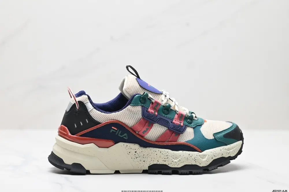 FILA TREK fabric synthetic leather TPU sports starry sky shock absorption non-slip Shoes F12M134155BWB