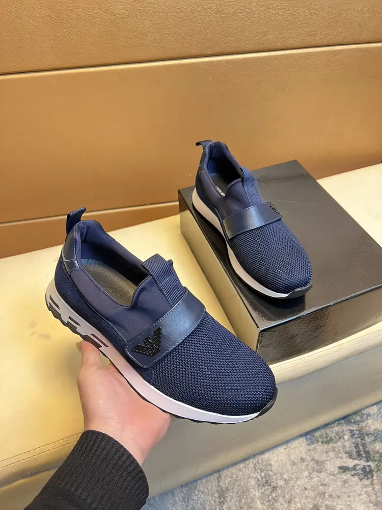 Armani sneakers. A must-have casual shoe for trendy men Original brand imported from Italy
