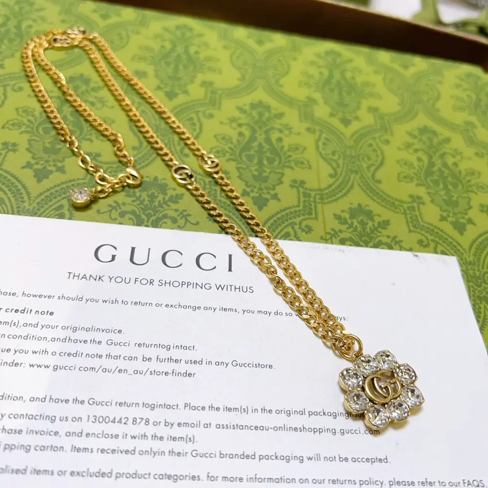 The latest Gucci necklace