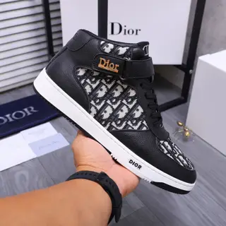 Dior high-top casual shoes