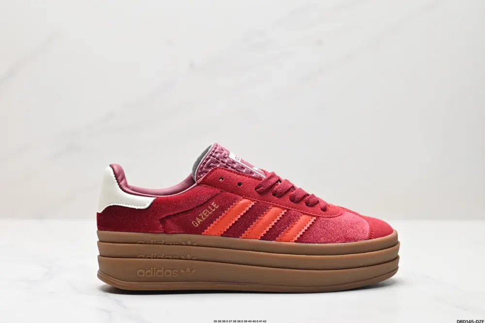 Adidas Gazelle Bold W low-top retro versatile casual sports sneakers IG4388