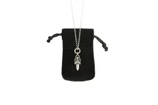Chrome Hearts Classic Small Circle Sword Pendant Necklace