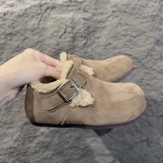 Birkenstock plus velvet warm and stylish loafers