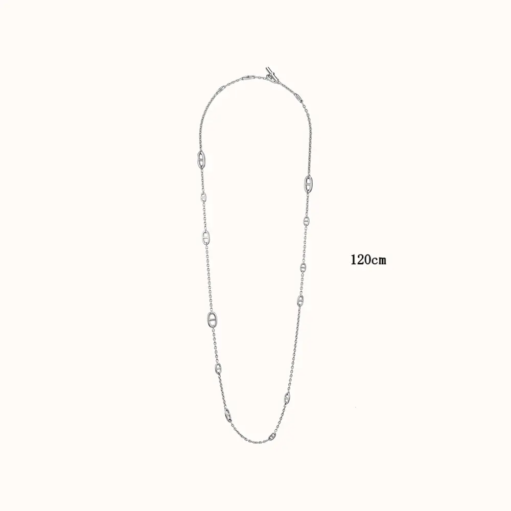 Hermes pig nose Necklace